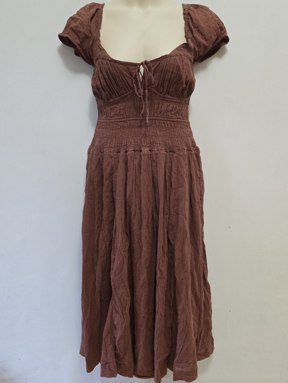 Free People Feeling Bonita Midi Dress M NWT Resort Vaction Festival Beach Boho - Picture 4 of 14